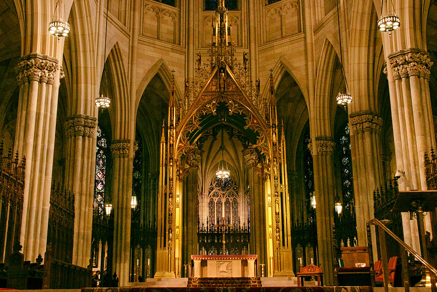 The Altar of St. Patricks   Photograph by Jessica Jenney