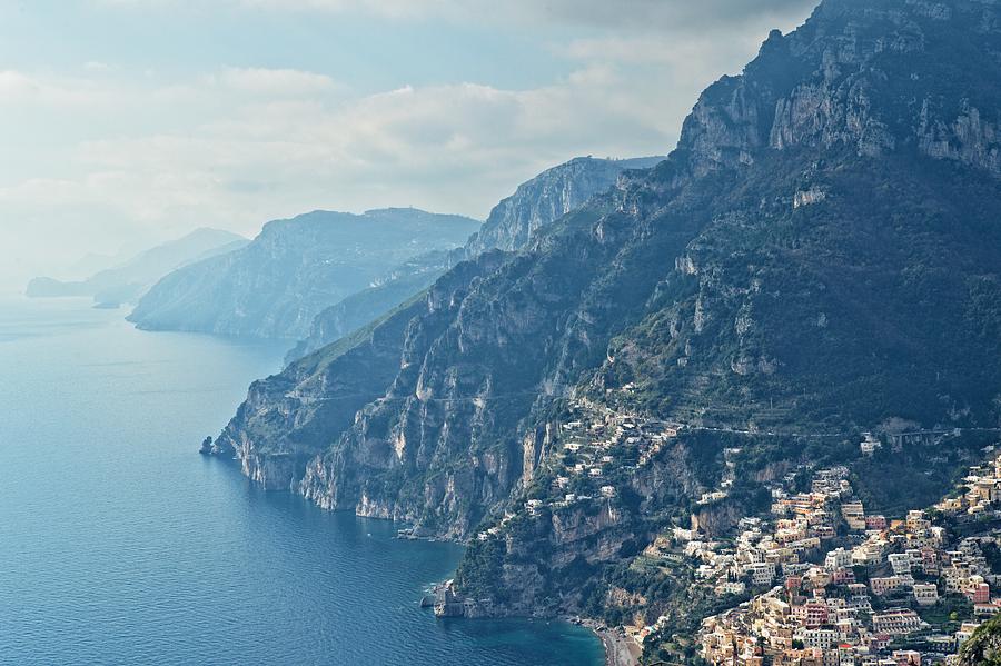 The Amalfi Coast Road Photograph by Allan Van Gasbeck