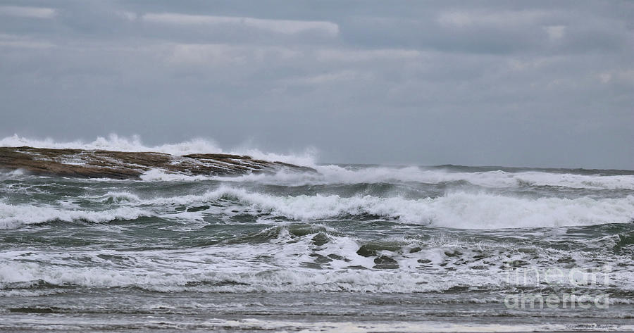 The Amazing Atlantic Ocean in March Photograph by Sandra Huston
