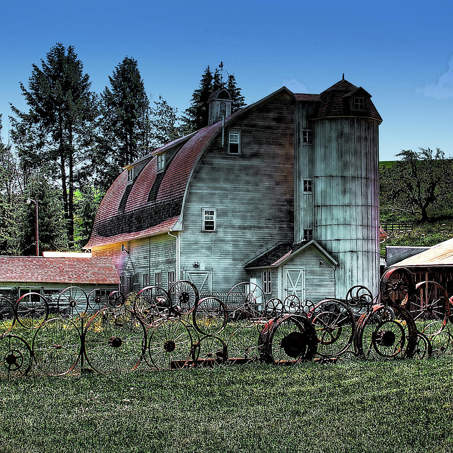 The Amazing Dahmen Barn Photograph by David Patterson