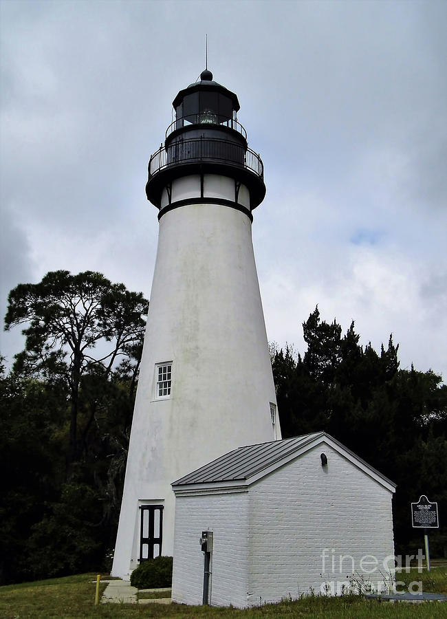 The Amelia Island Lighthouse Photograph by D Hackett
