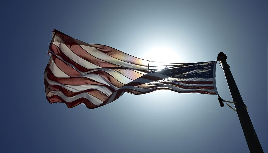 The American Flag Photograph by Alex King