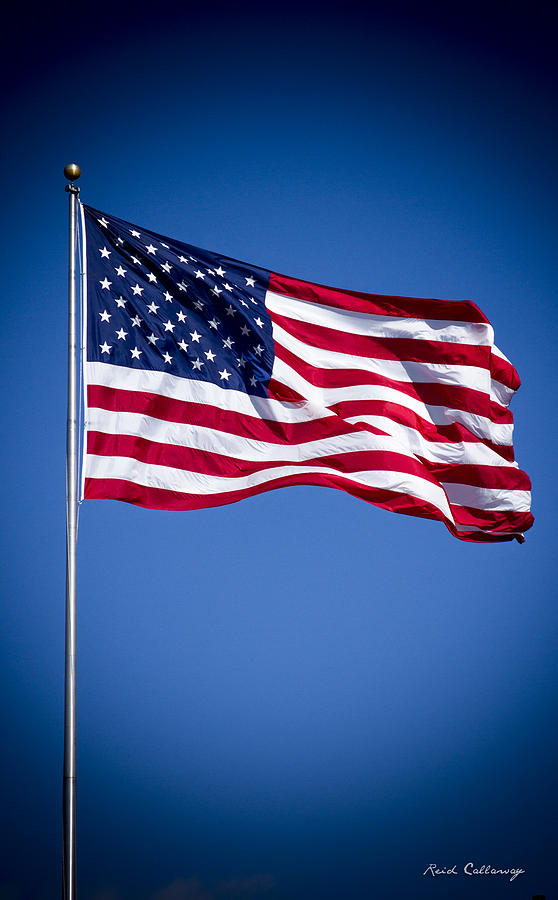 The American Flag Art 4 Photograph by Reid Callaway
