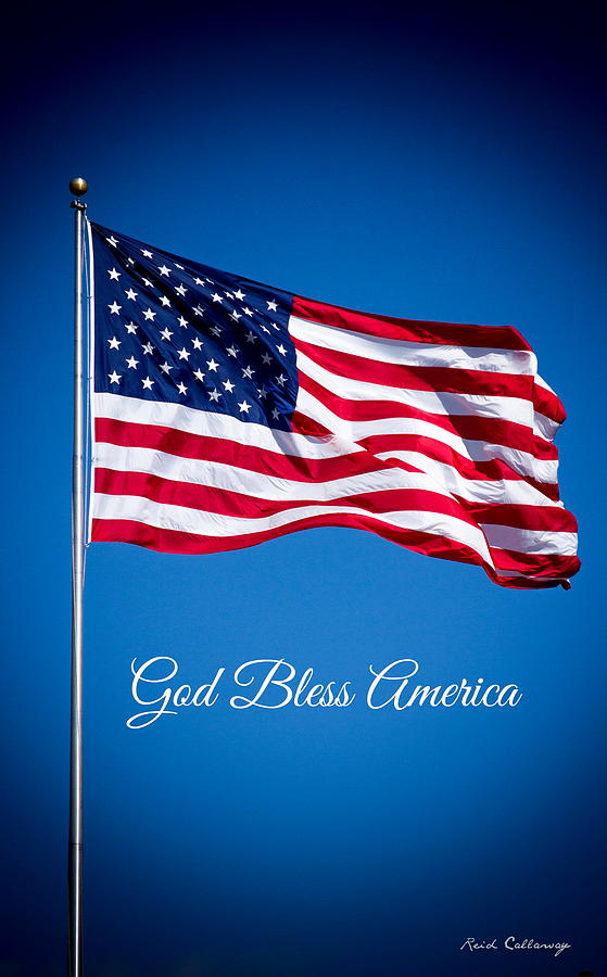 The American Flag Art 5 Photograph by Reid Callaway