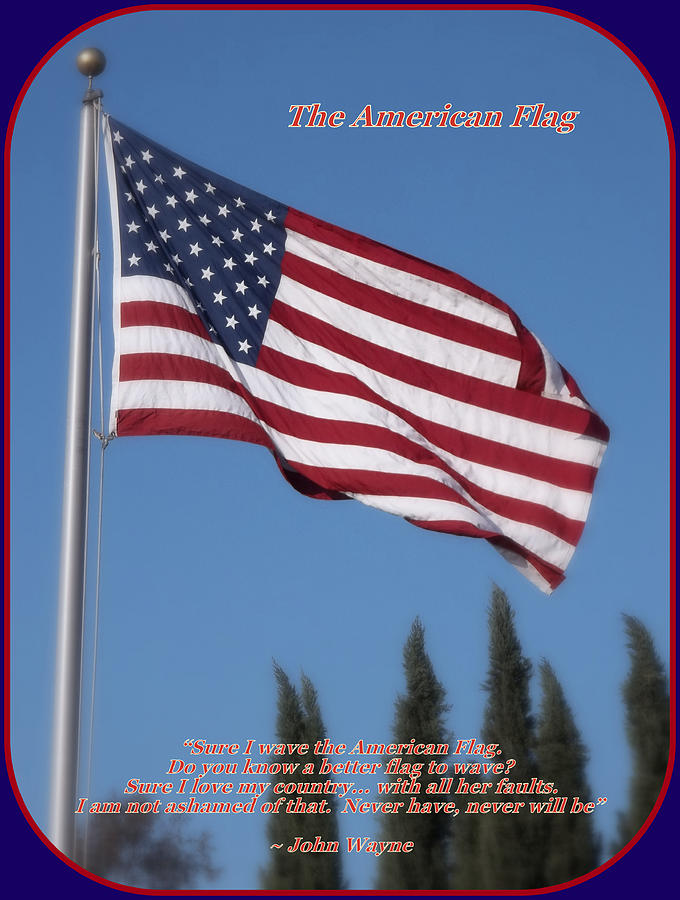Independence Day Photograph - The American Flag by Glenn McCarthy Art and Photography
