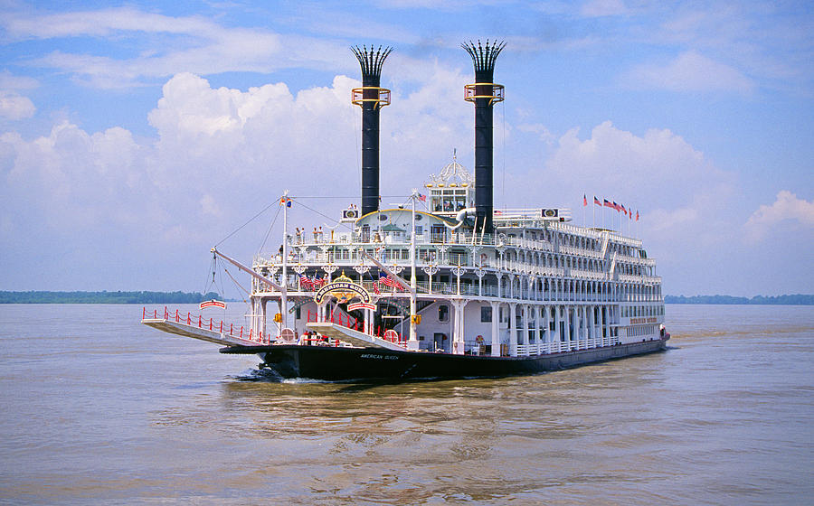 The American Queen Steamboat 2 Photograph by Buddy Mays