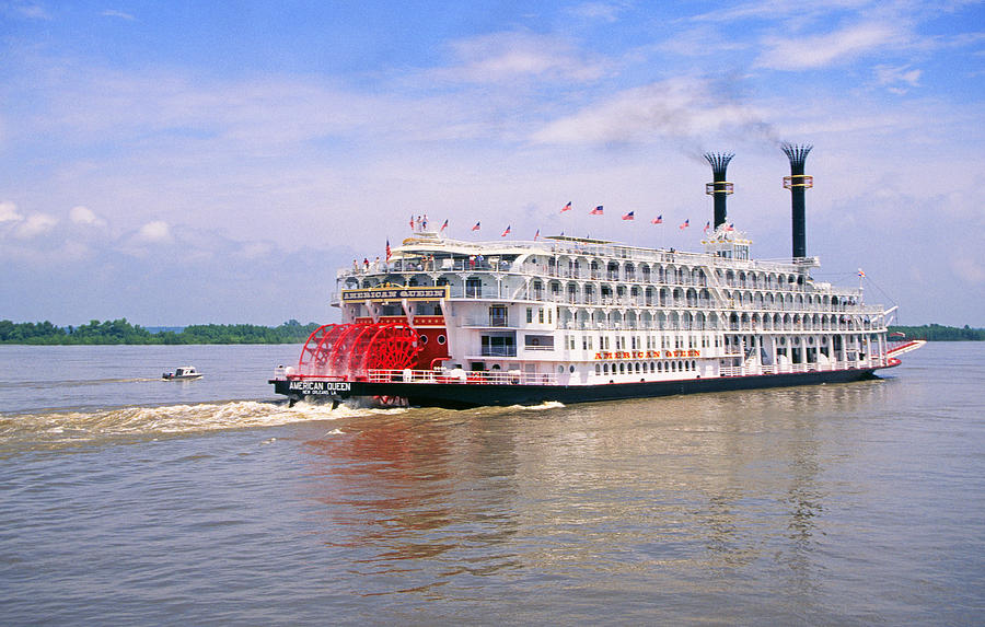 The American Queen Steamboat Photograph by Buddy Mays