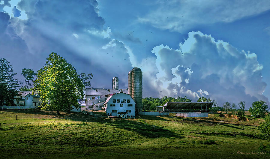 The Amish Farm Photograph by Marvin Spates