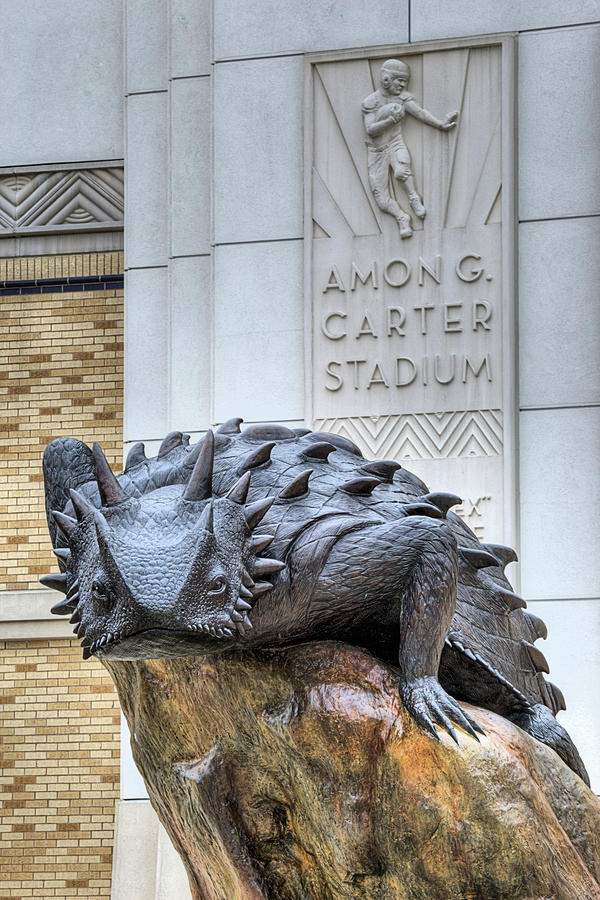 The Amon G Carter Stadium Photograph by JC Findley