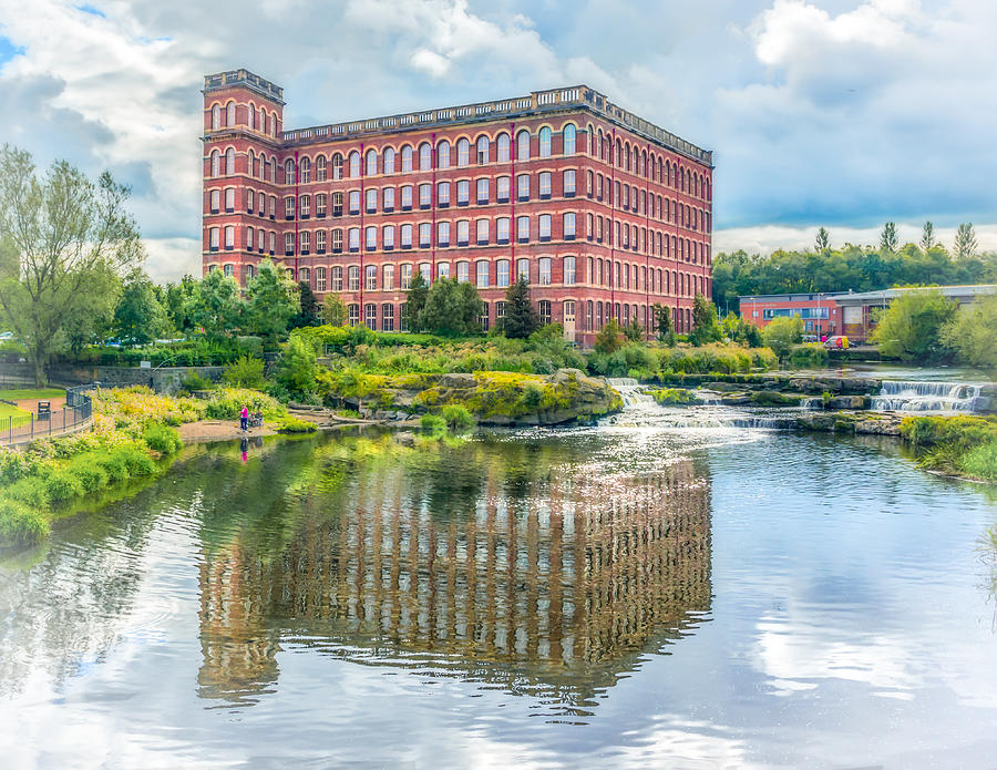 The Anchor Cotton Mill Paisley Photograph by Tylie Duff Photo Art - Pixels