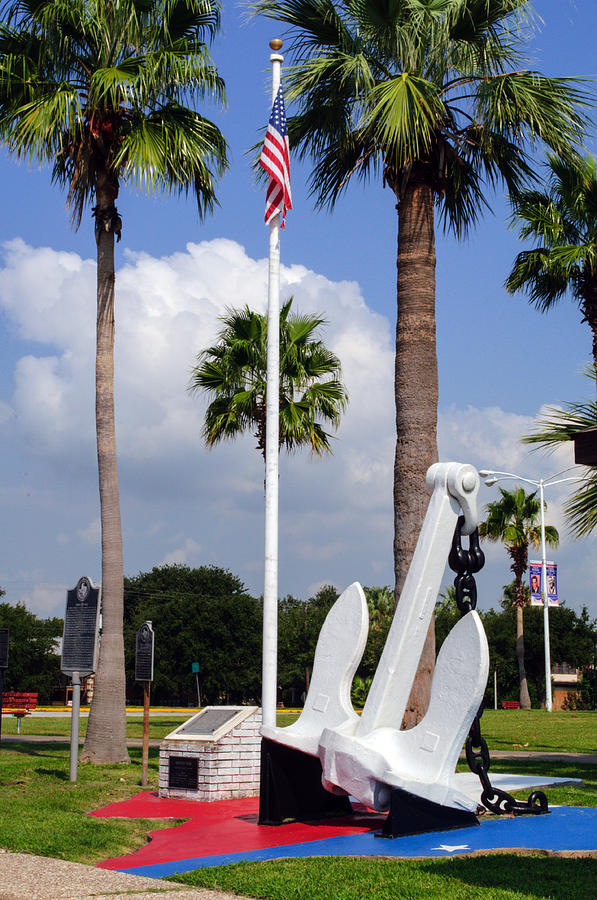 The Anchor of Texas City Photograph by Tikvahs Hope