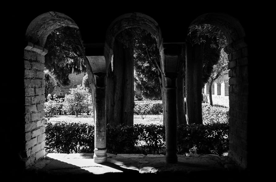The ancient cloister 4 Photograph by AM FineArtPrints
