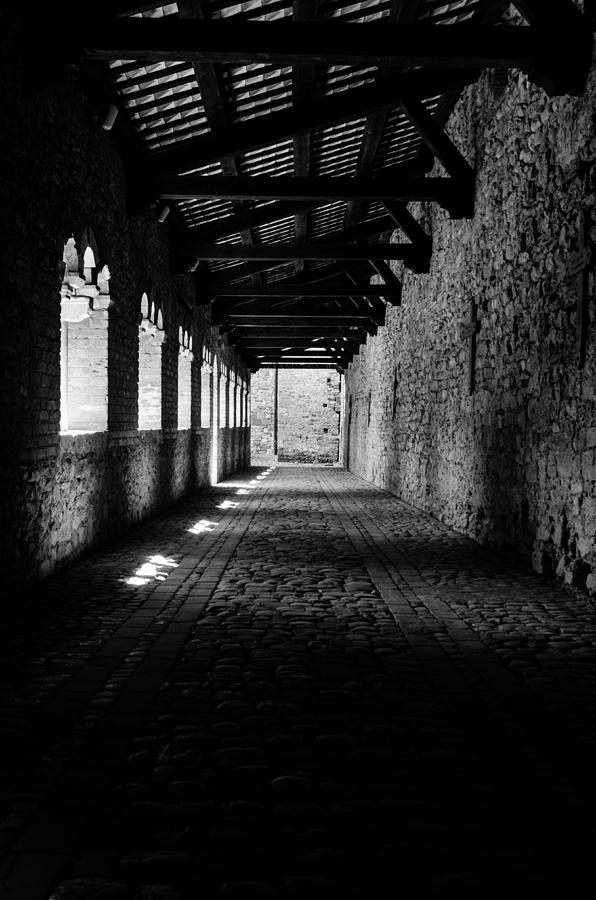 The ancient cloister 5 Photograph by AM FineArtPrints