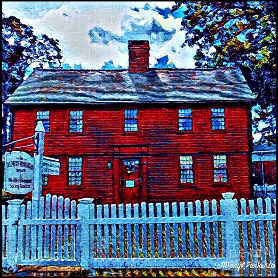  The Andrew Homestead Meriden,Ct Mixed Media by MaryLee Parker