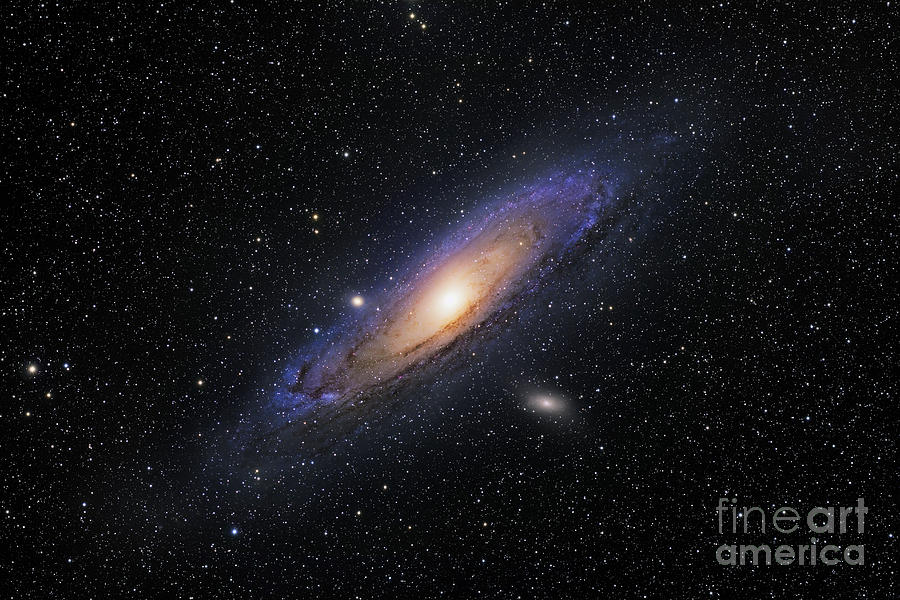 Space Photograph - The Andromeda Galaxy by Roth Ritter