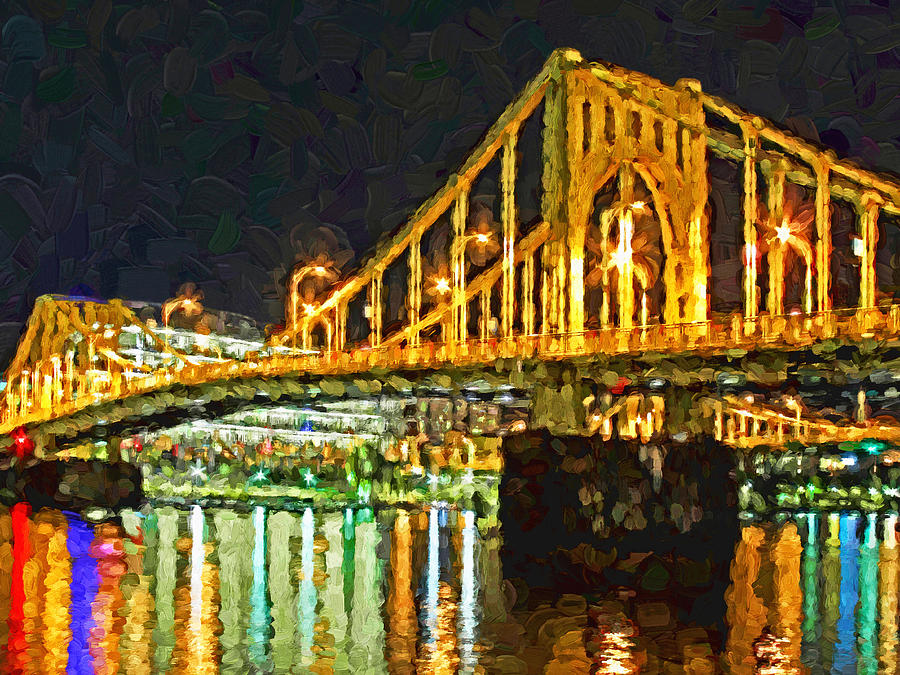 The Andy Warhol Bridge 2 Digital Art by Digital Photographic Arts