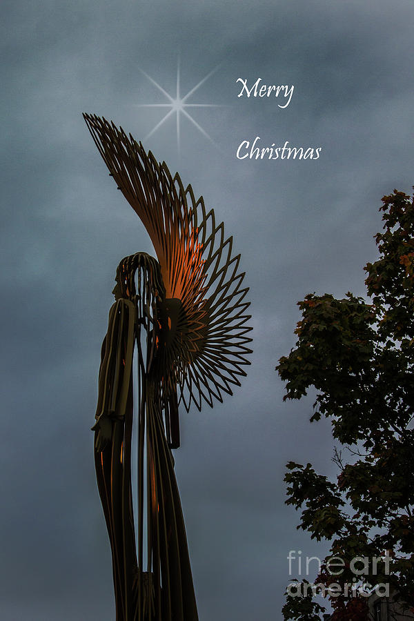 The Angel At Christmas Photograph by Steve Purnell