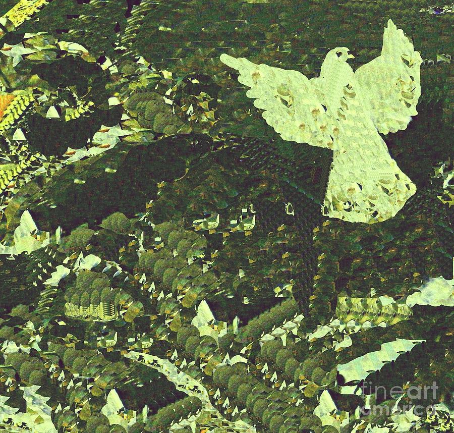 The Angel Bird Digital Art by Nancy Kane Chapman