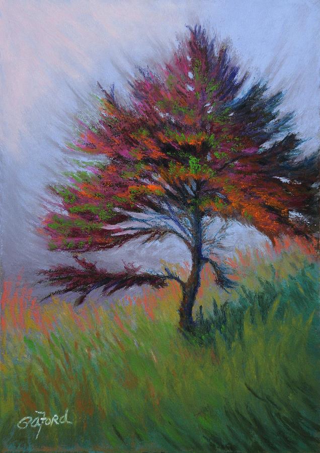 Tree Painting - The Angel Tree by Paula Ann Ford
