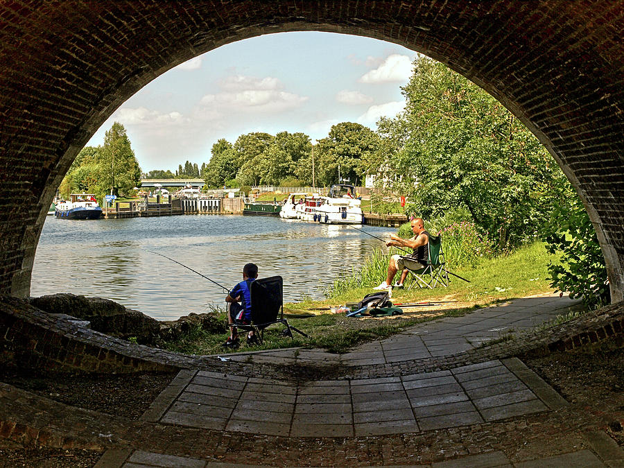 The Anglers Photograph by Richard Denyer