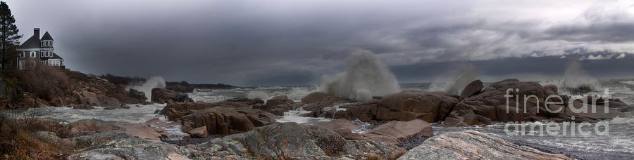 The Angry Sea Photograph by David Bishop
