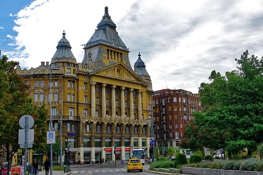 The Anker Palace Hotel In Budapest, Hungary Photograph by Rick Rosenshein