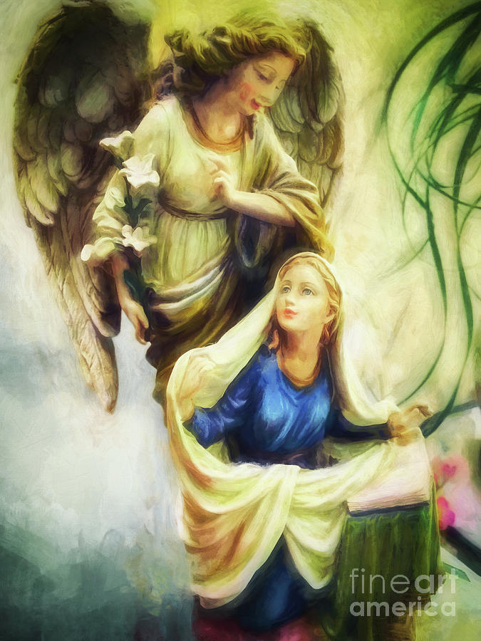 The Annunciation Photograph by Davy Cheng