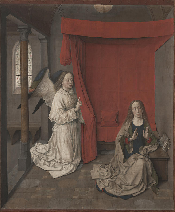 The Annunciation Painting by Celestial Images