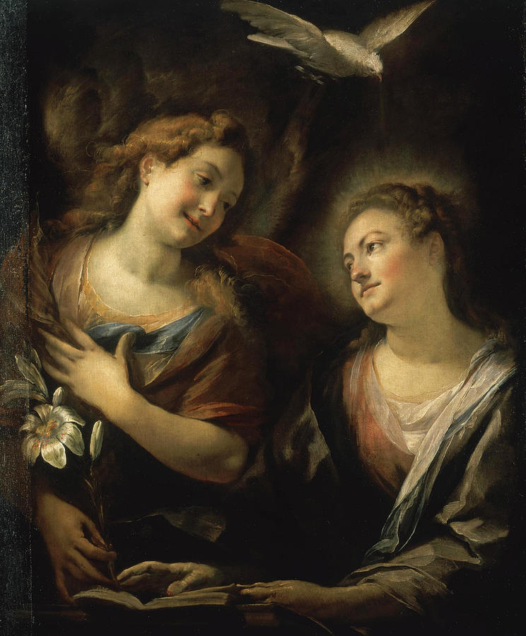 The Annunciation Painting by Giulio Cesare Procaccini