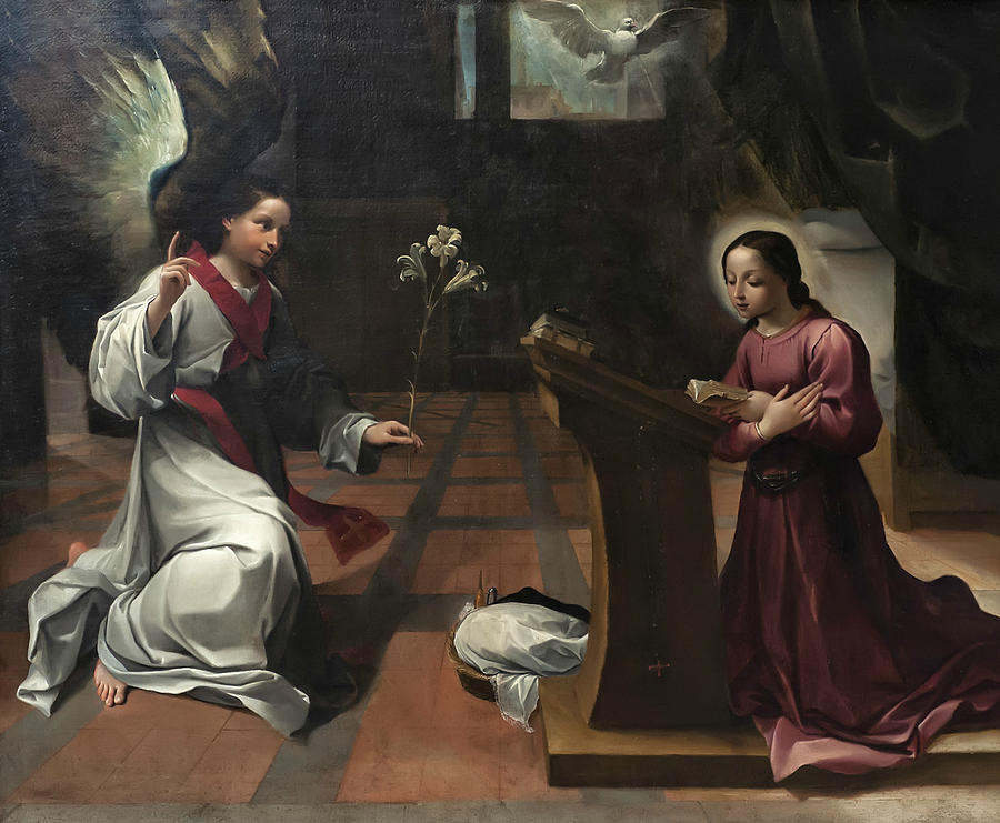 The Annunciation Painting by Ludovico Carracci