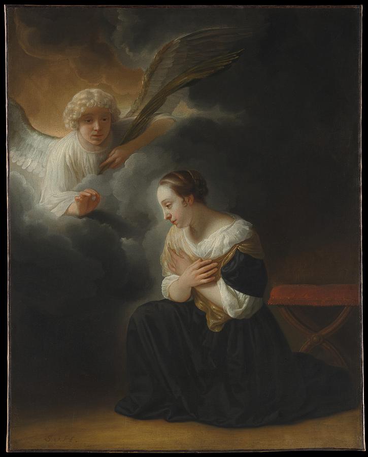 The Annunciation of the Death of the Virgin Painting by Samuel van Hoogstraten
