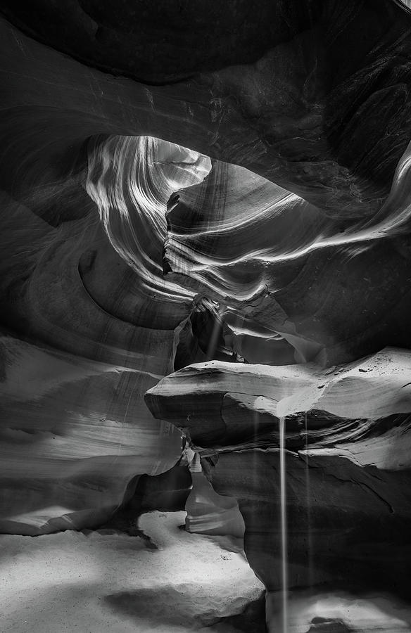 Antelope Canyon Sands #1 Photograph by Paul LeSage