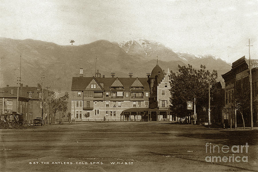 The Antler Hotel Colorado Springs Photograph By Monterey County   The Antler Hotel Colorado Springs California Views Mr Pat Hathaway Archives 