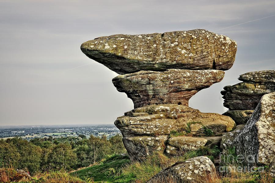 The Anvil - Brimham Rocks Yorkshire Photograph by Martyn Arnold