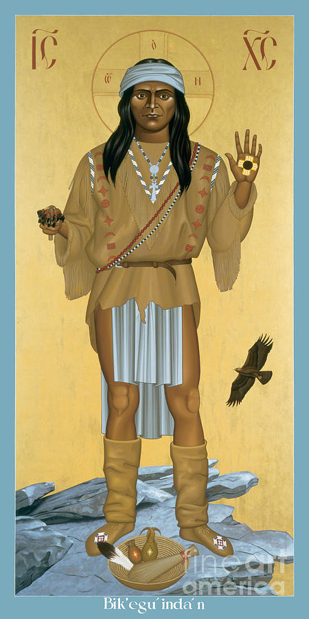 The Apache Christ - RLAPC Painting by Br Robert Lentz OFM