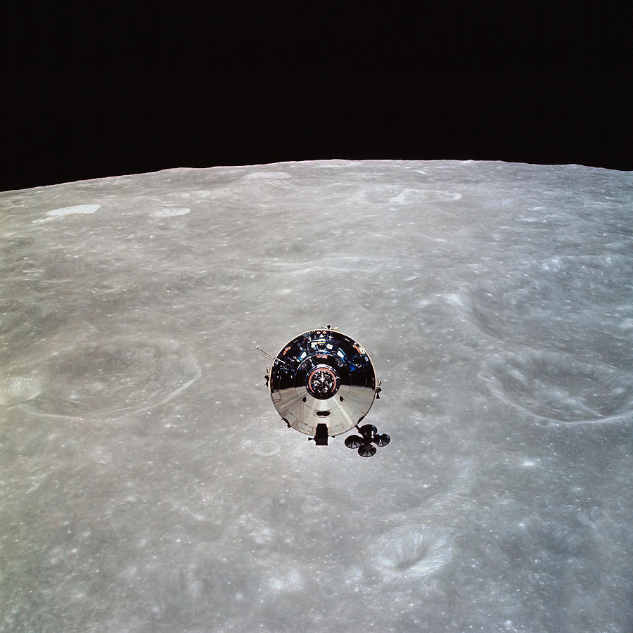 Space Photograph - The Apollo 10 Command And Service by Stocktrek Images