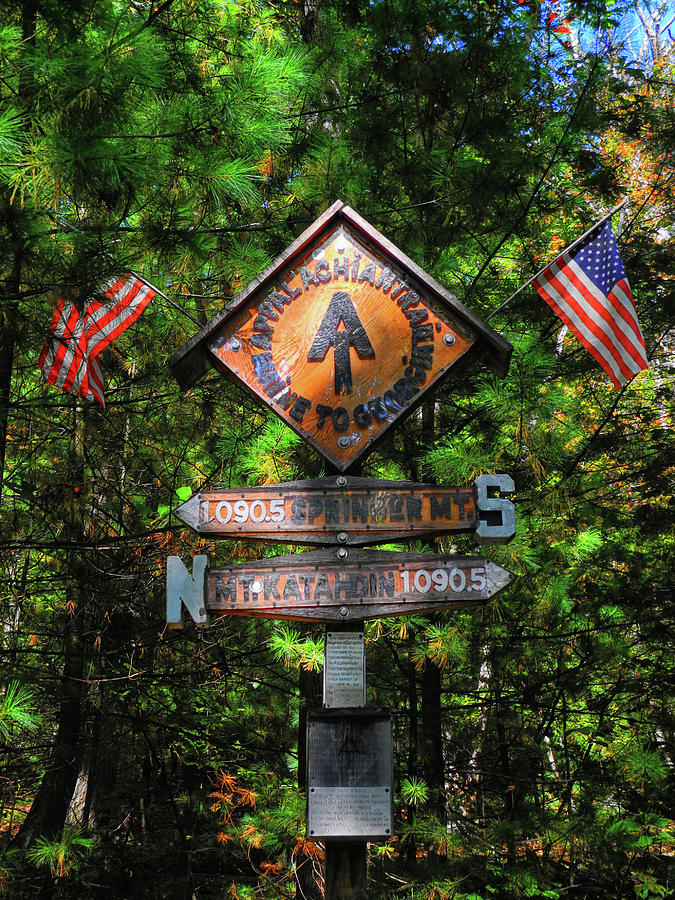 The Appalachian Trail Half Way Point Photograph by Raymond Salani III