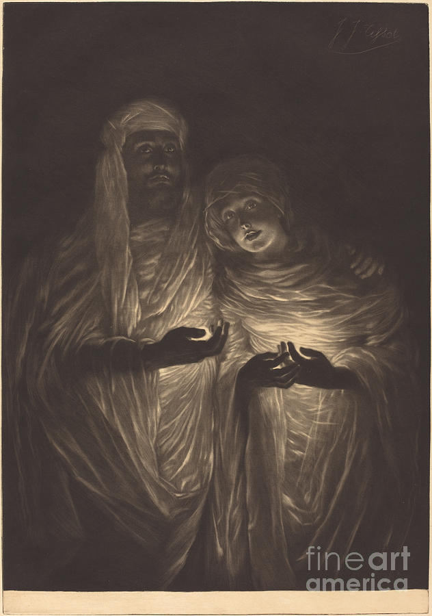 The Apparition Drawing by James Jacques Joseph Tissot - Pixels