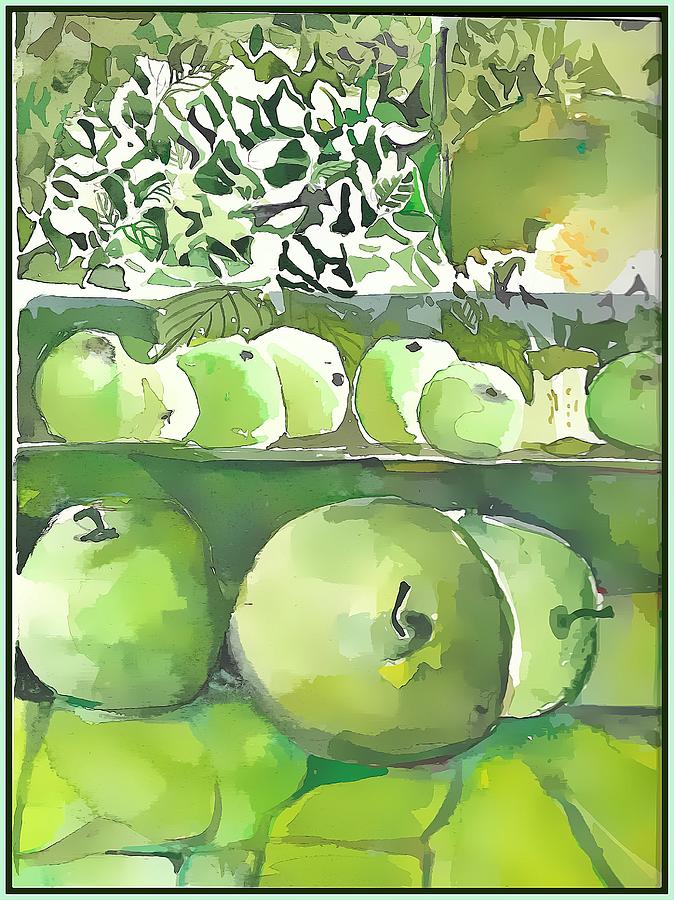 The Apple Closet Painting by Mindy Newman