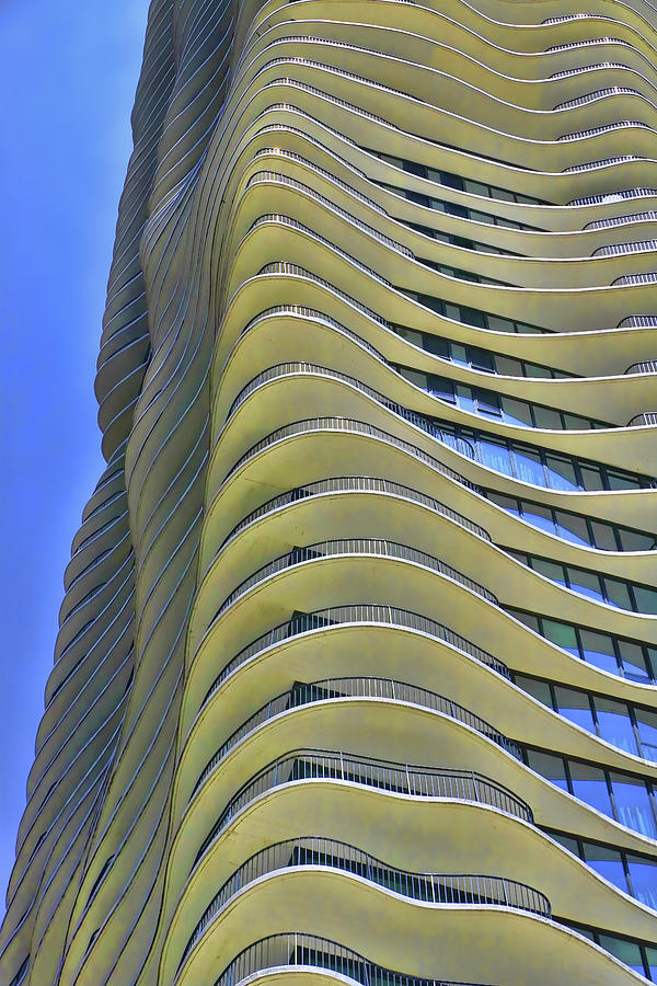 The Aqua Building # 2- Chicago Photograph by Allen Beatty