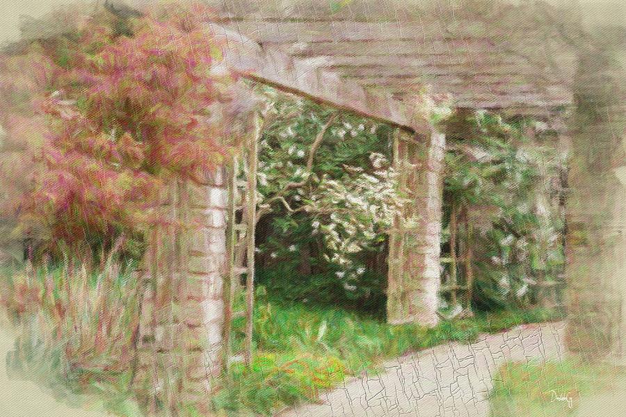 The Arbor Path Photograph by Diane Lindon Coy
