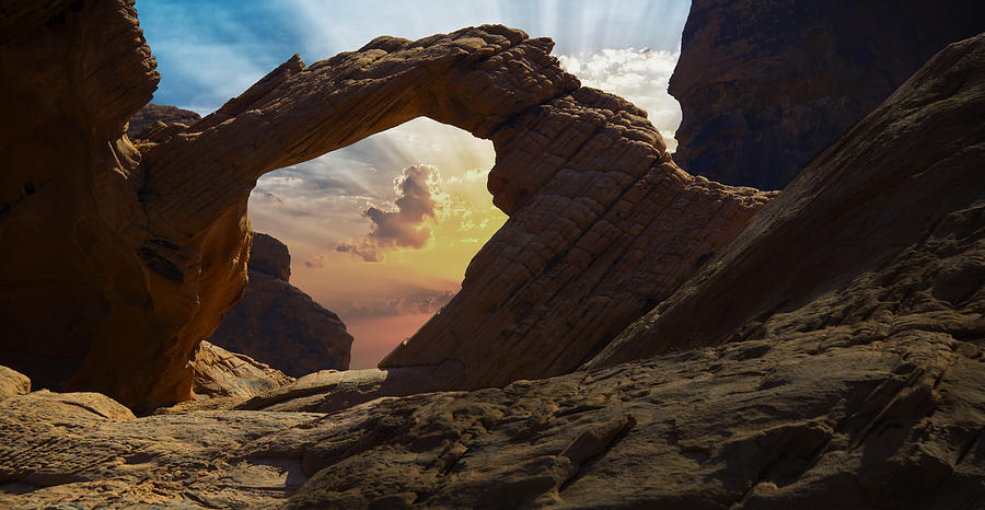 The Arch at the Valley of Fire Photograph by Ed Roth - Fine Art America