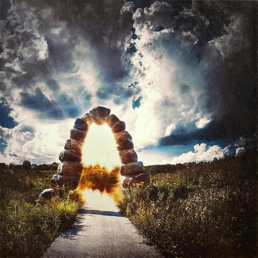 The Arch On The Edge Of Forever Photograph