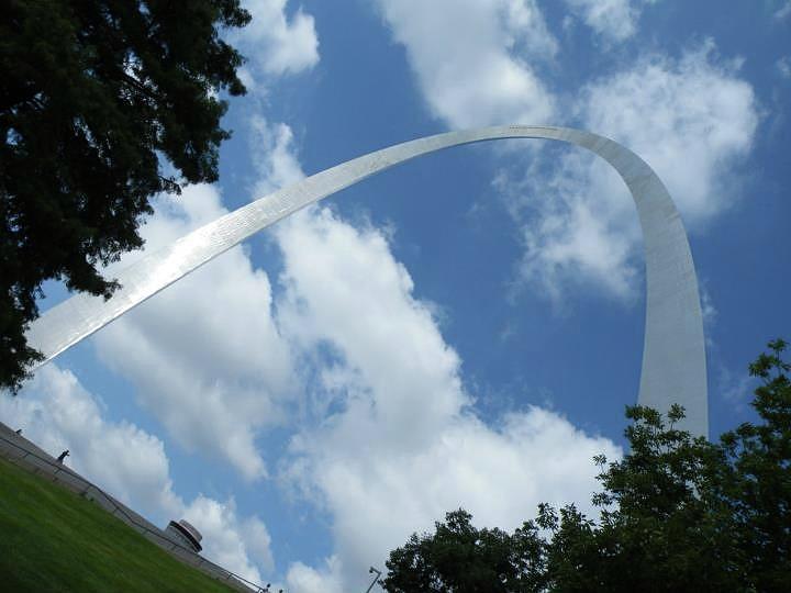 St. Louis Photograph - The Arch over St. Louis by Weathered Wood