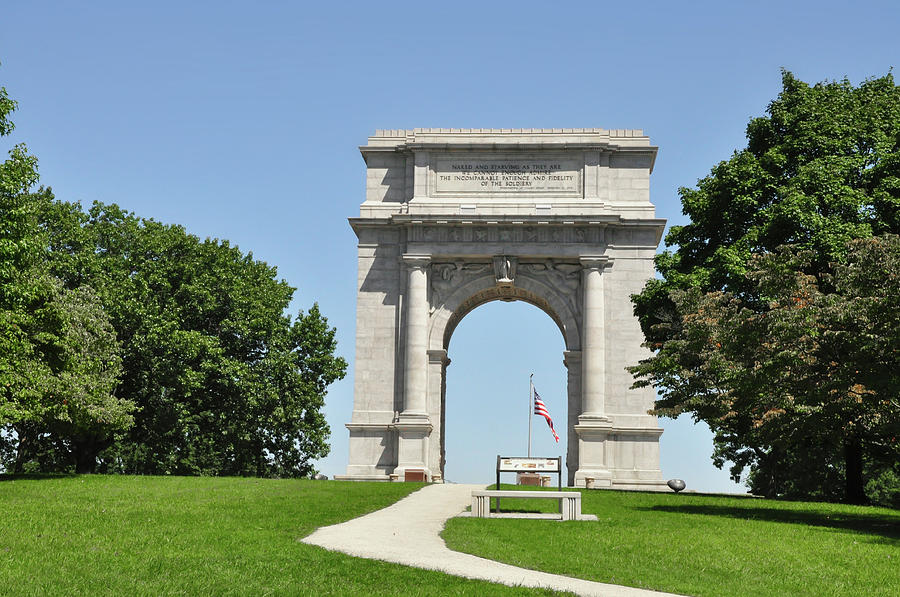 The Arch - Valley Forge National Park Photograph by Bill Cannon