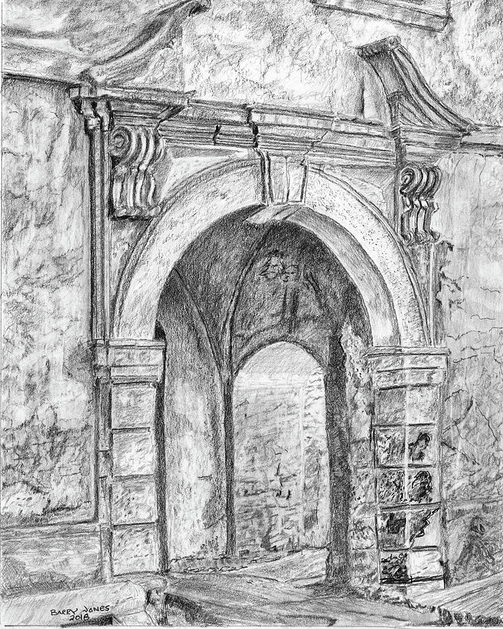 The Arches Drawing by Barry Jones
