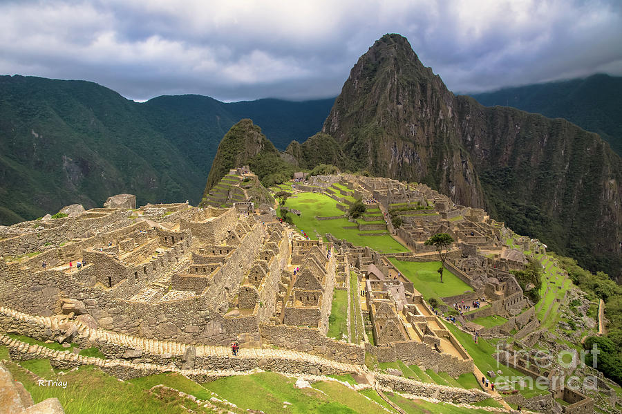 The Architecture of Machu Picchu Photograph by Rene Triay FineArt Photos