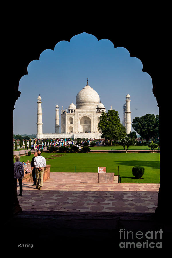 The Archway and the Taj Mahal Photograph by Rene Triay FineArt Photos