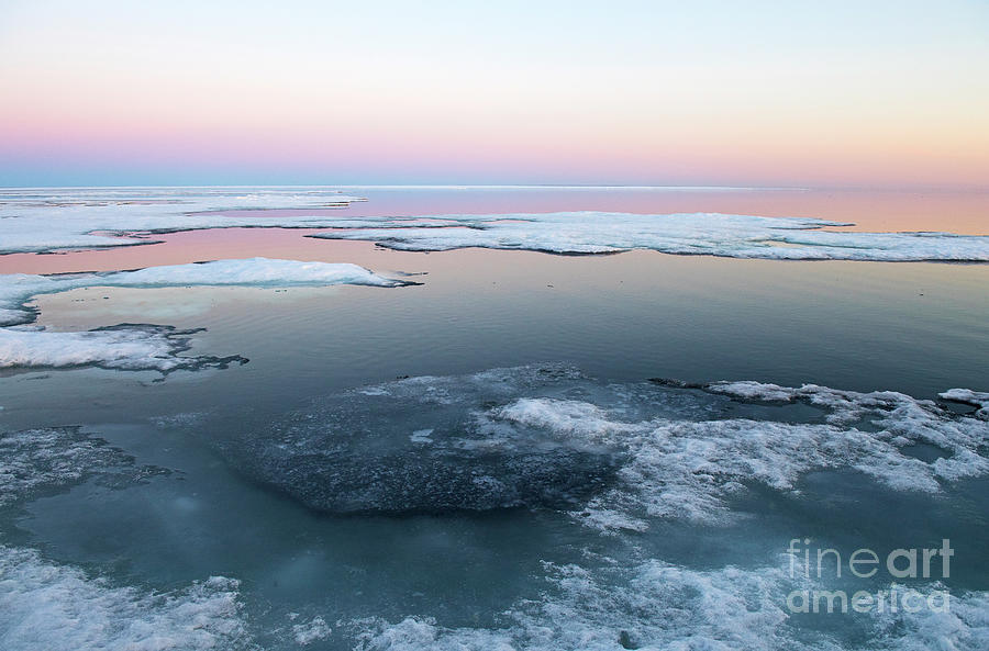 The Arctic Circle.. Photograph by Nina Stavlund