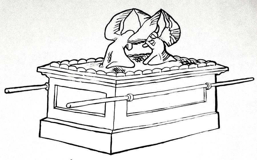 Ark Of The Covenant Free Coloring Pages